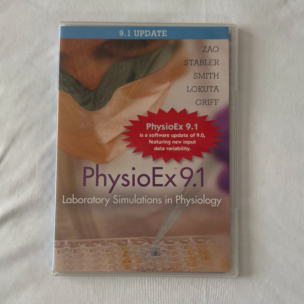 PhysioEx 9.0: Laboratory Simulations in Physiology